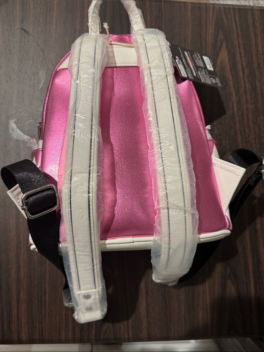 Loungefly Pink Power Ranger Mini Backpack - Picture 4 of 9